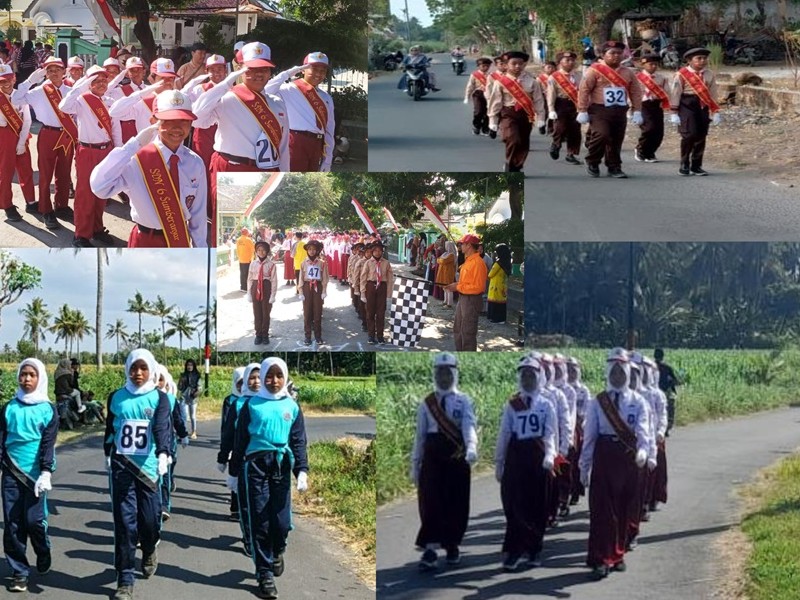 Lomba Gerak Jalan tingkat SD